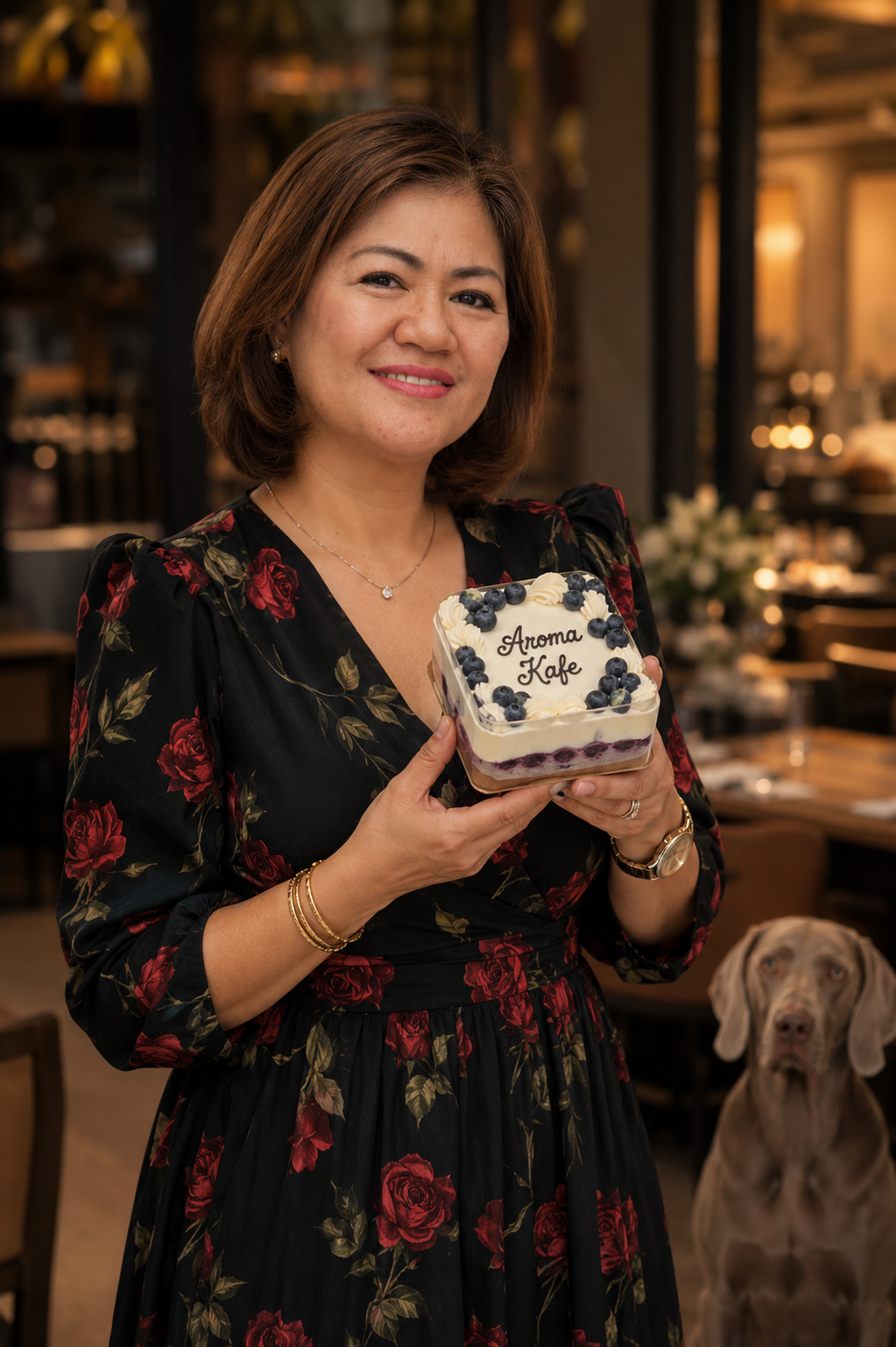 Jennifer Hill, founder of Aroma Kafe